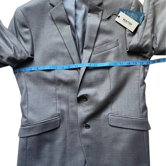 Kenneth Cole Reaction Men's Techni-Cole Suit Separate Modern Fit Suit Jacket 40R